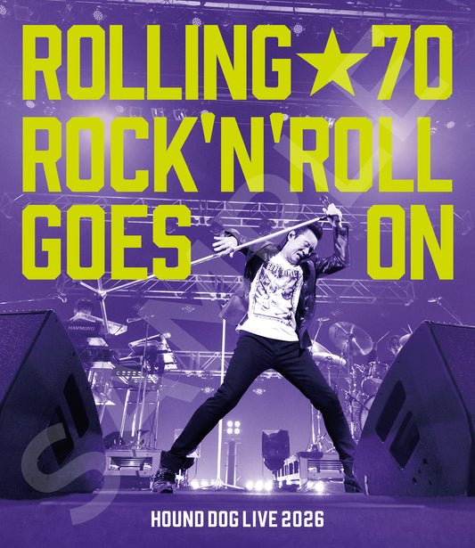 HOUND DOG LIVE 2026 ROLLING 70 "ROCK'N'ROLL GOES ON"